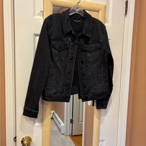 Prosperity Jolene Stretch Black Denim Jacket - Small